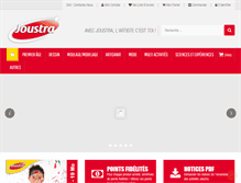 Tablet Screenshot of joustra.fr